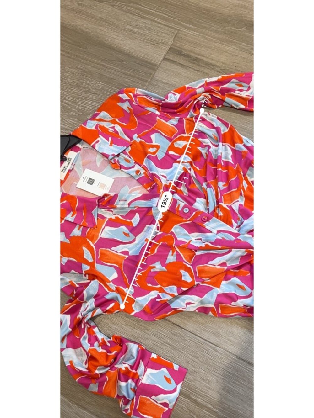 Diane von Furstenberg Sana Two pink wrap Dress size L - Picture 9 of 10